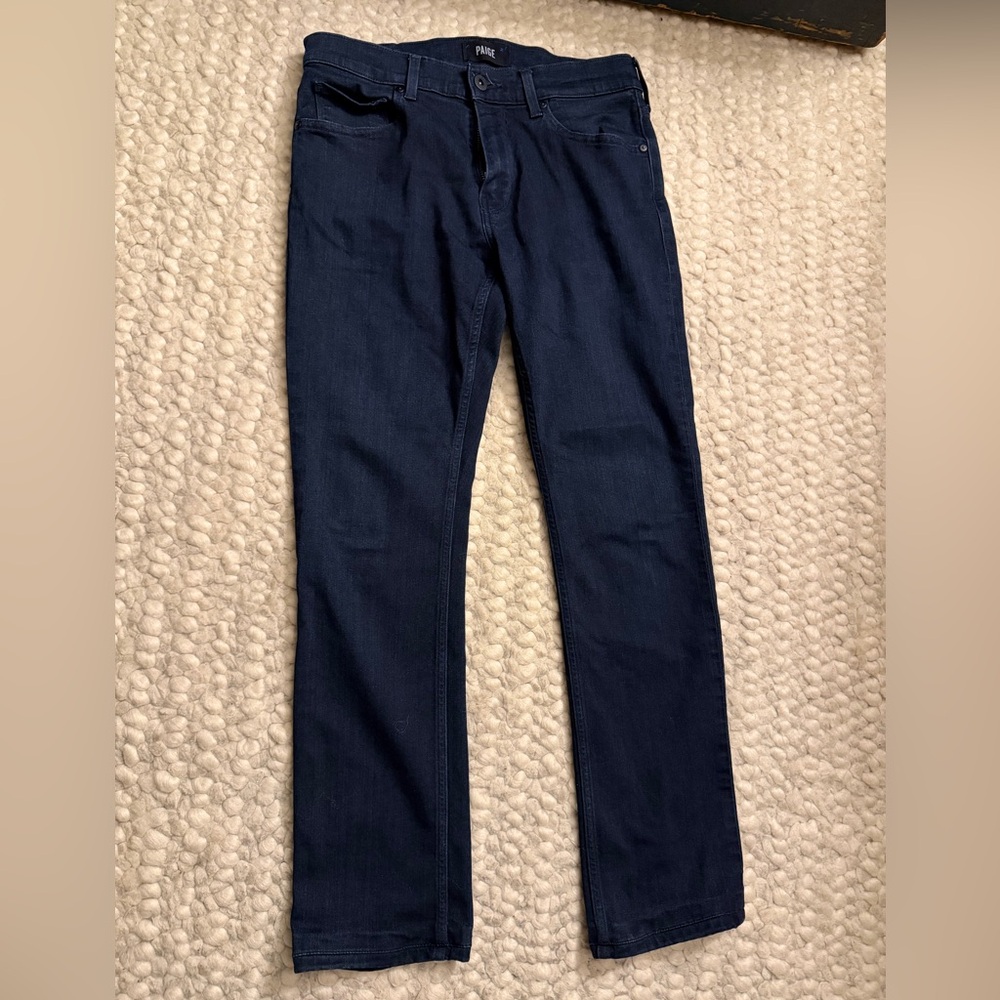 PAIGE Federal Men's Deep Indigo Jeans